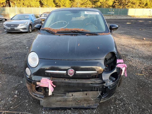 3C3CFFAR5ET288396 - 2014 FIAT 500 POP BLACK photo 5