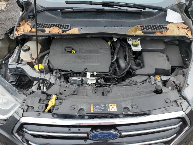 1FMCU0GD3HUE53412 - 2017 FORD ESCAPE SE GRAY photo 11