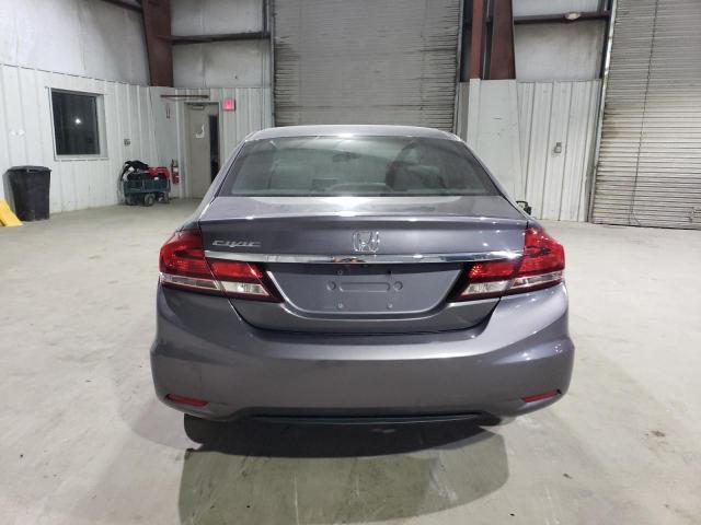 19XFB2F5XFE269903 - 2015 HONDA CIVIC LX GRAY photo 6