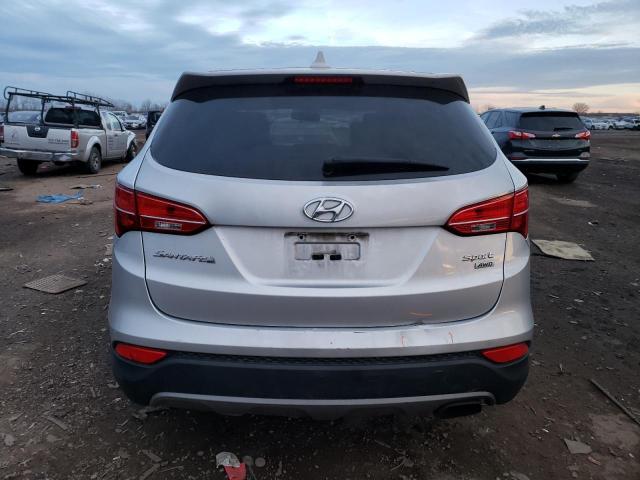 5XYZTDLB1GG329068 - 2016 HYUNDAI SANTA FE S SILVER photo 6