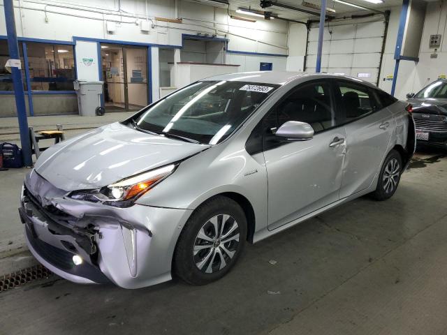 JTDL9MFU2M3024969 - 2021 TOYOTA PRIUS LE SILVER photo 1