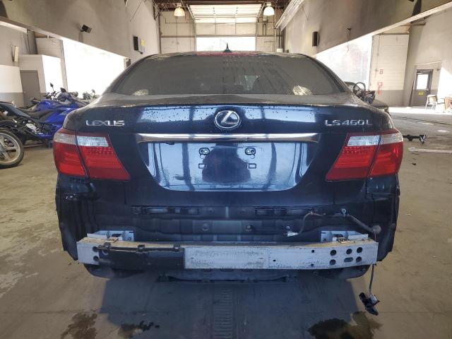 JTHGL46F685028570 - 2008 LEXUS LS 460L BLACK photo 6