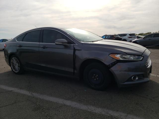 3FA6P0HD8ER234557 - 2014 FORD FUSION SE GRAY photo 4