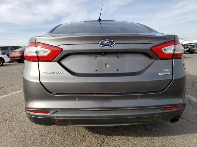 3FA6P0HD8ER234557 - 2014 FORD FUSION SE GRAY photo 6