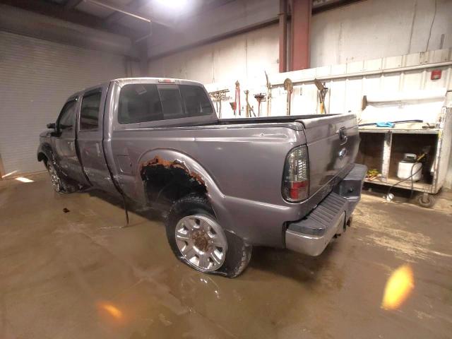 1FT7W2B61BEB22740 - 2011 FORD F250 SUPER DUTY GRAY photo 2