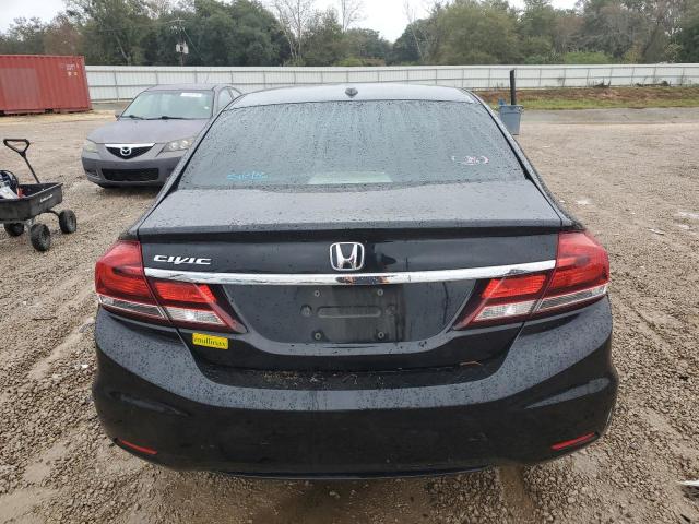 19XFB2F94DE027219 - 2013 HONDA CIVIC EXL შავი ფოტო 6