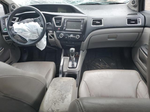 19XFB2F94DE027219 - 2013 HONDA CIVIC EXL შავი ფოტო 8