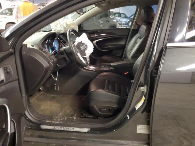 2G4GV5GVXD9200292 - 2013 BUICK REGAL GS CHARCOAL photo 7