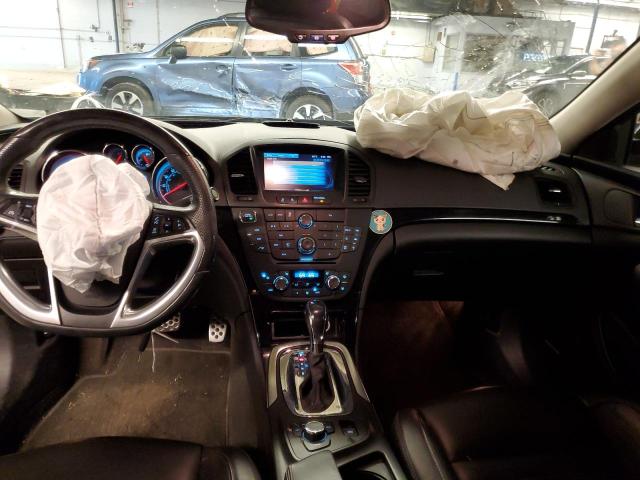 2G4GV5GVXD9200292 - 2013 BUICK REGAL GS CHARCOAL photo 8