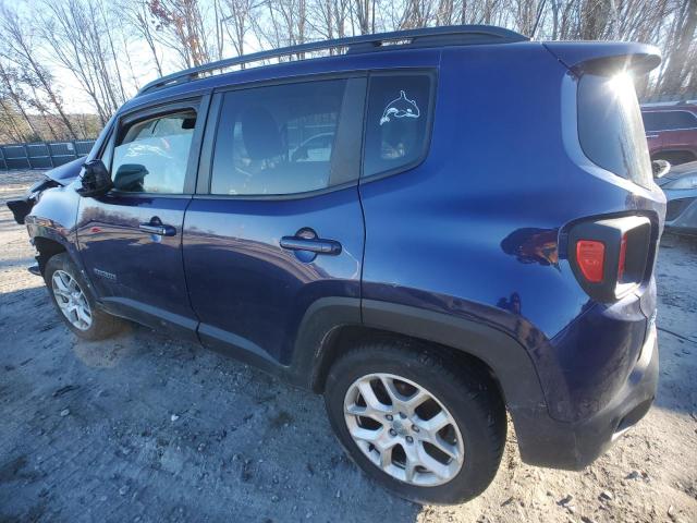 ZACCJBAB3JPJ46620 - 2018 JEEP RENEGADE SPORT BLUE photo 2