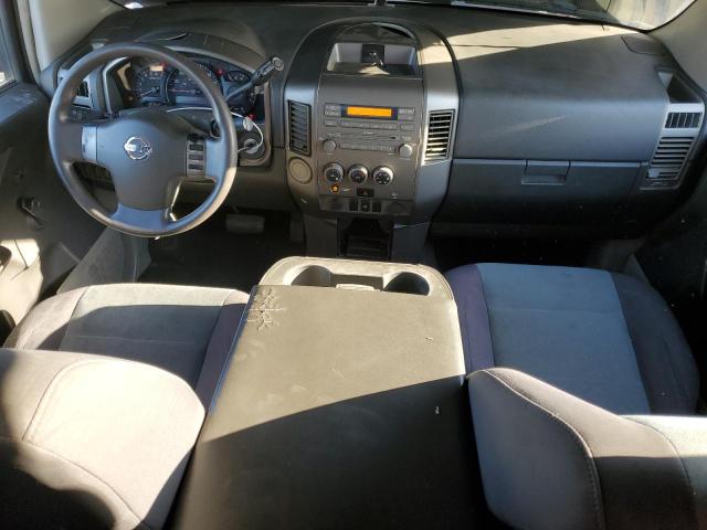 1N6AA06A04N584729 - 2004 NISSAN TITAN XE GRAY photo 8