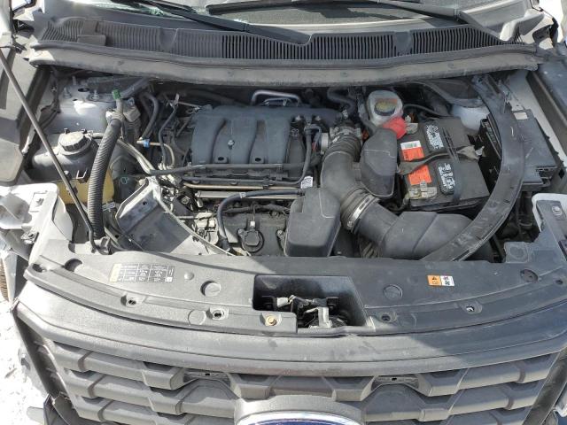 1FM5K8AR8KGA13399 - 2019 FORD EXPLORER POLICE INTERCEPTOR Weiß Foto 12