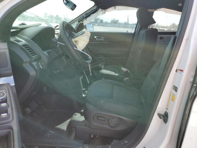 1FM5K8AR8KGA13399 - 2019 FORD EXPLORER POLICE INTERCEPTOR WHITE photo 7