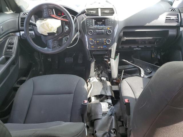 1FM5K8AR8KGA13399 - 2019 FORD EXPLORER POLICE INTERCEPTOR Weiß Foto 8