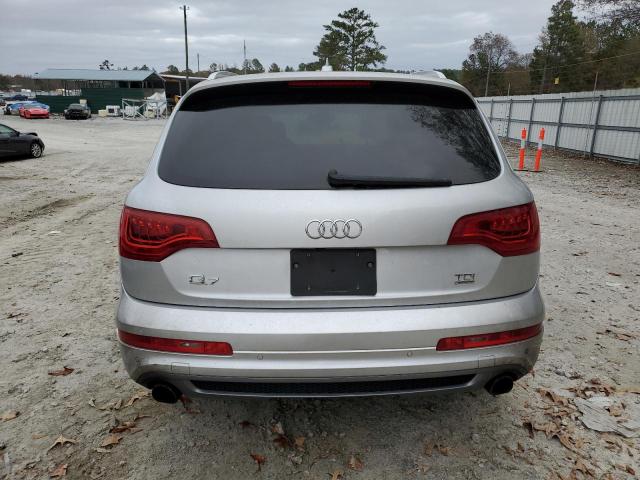 WA1WMBFE2DD009658 - 2013 AUDI Q7 PRESTIGE SILVER photo 6