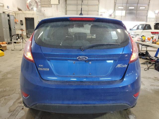 3FADP4EJ4JM139235 - 2018 FORD FIESTA SE BLUE photo 6