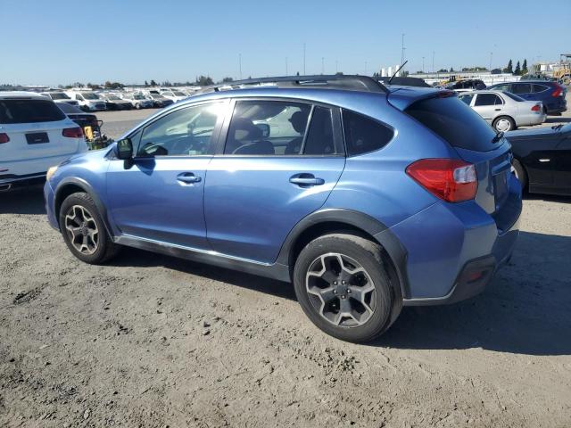 JF2GPAVC8E8303685 - 2014 SUBARU XV CROSSTR 2.0 PREMIUM BLUE photo 2