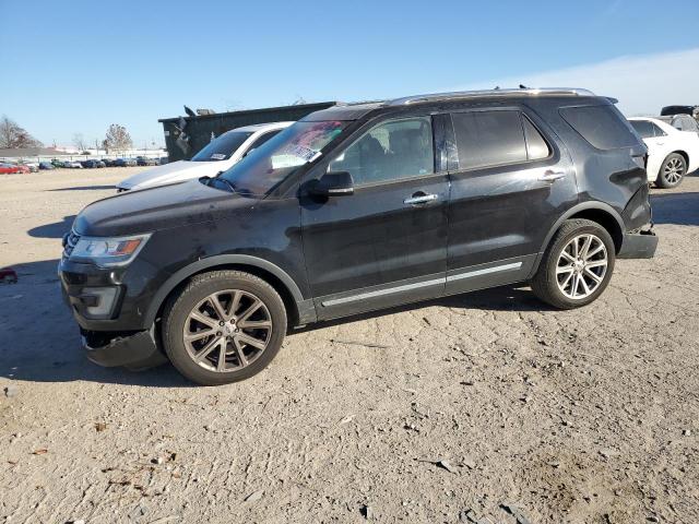 1FM5K8F85GGC89191 - 2016 FORD EXPLORER LIMITED BLACK photo 1