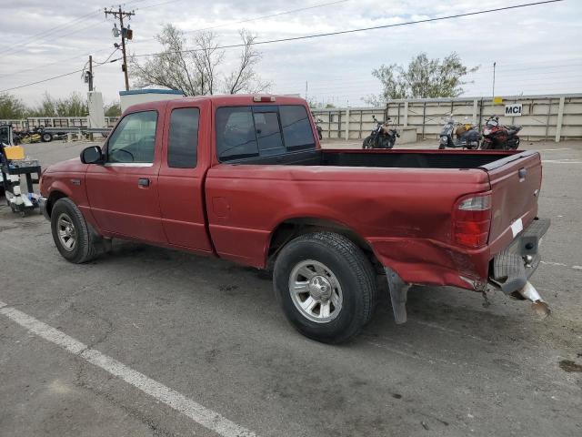 1FTYR44EX2PA16674 - 2002 FORD RANGER SUPER CAB MAROON photo 2