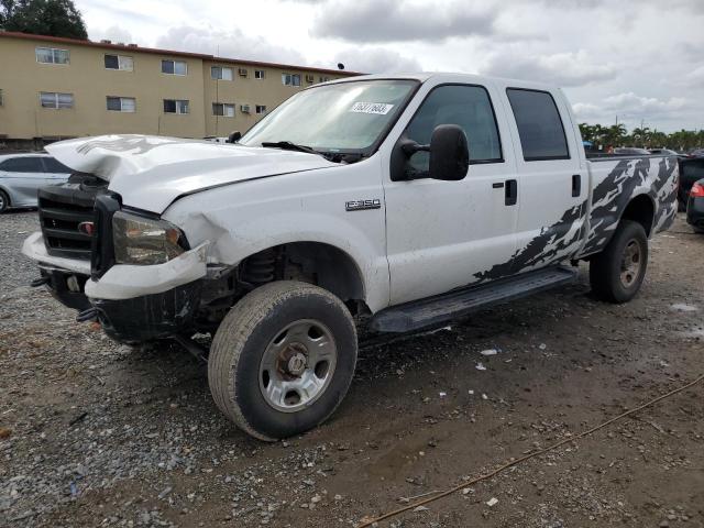 1FTWW31507EA30701 - 2007 FORD F350 SRW SUPER DUTY WHITE photo 1