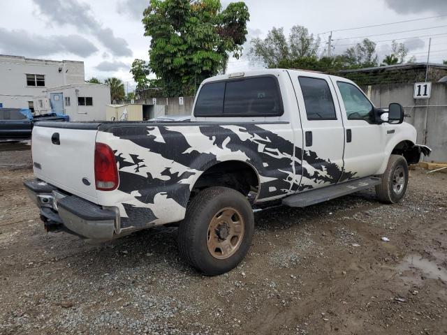 1FTWW31507EA30701 - 2007 FORD F350 SRW SUPER DUTY WHITE photo 3