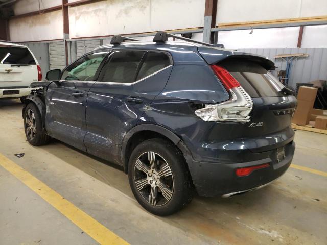 YV4162UL2L2201116 - 2020 VOLVO XC40 T5 INSCRIPTION BLUE photo 2