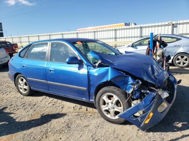 KMHDN55D53U101541 - 2003 HYUNDAI ELANTRA GLS BLUE photo 4