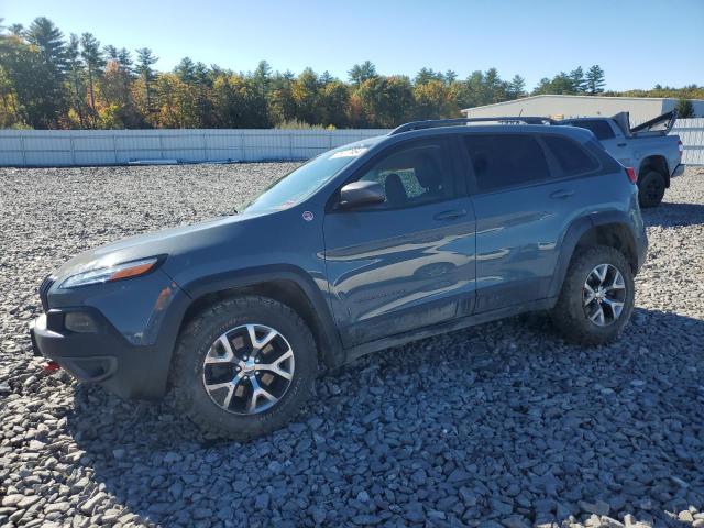 1C4PJMBS1EW134683 - 2014 JEEP CHEROKEE TRAILHAWK GRAY photo 1