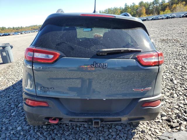 1C4PJMBS1EW134683 - 2014 JEEP CHEROKEE TRAILHAWK GRAY photo 6