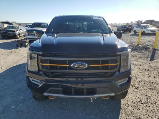 1FTEW1E85NFA90470 - 2022 FORD F150 SUPERCREW BLUE photo 5