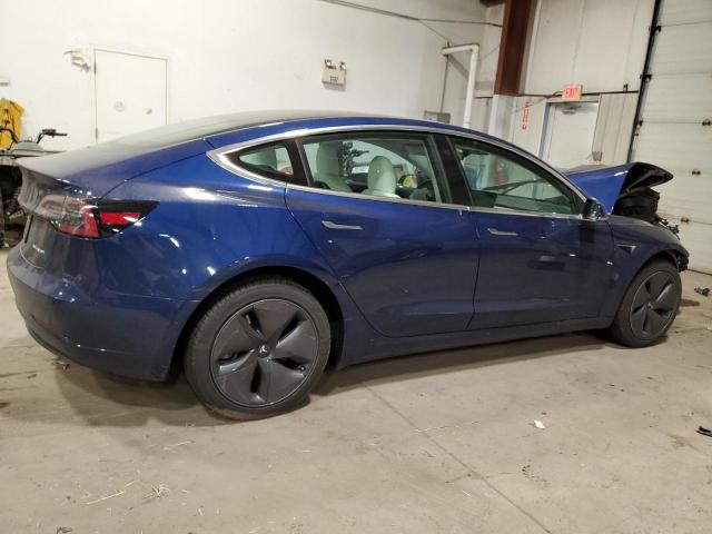 5YJ3E1EBXLF787785 - 2020 TESLA MODEL 3 BLUE photo 3