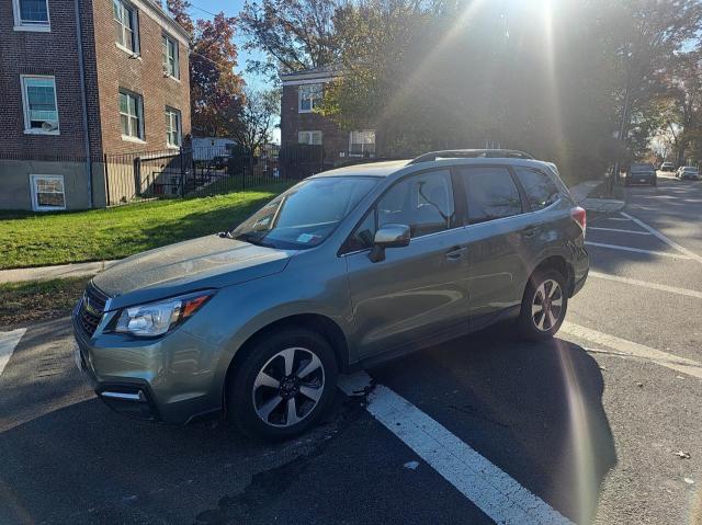 JF2SJAJC8HH591794 - 2017 SUBARU FORESTER 2.5I LIMITED GREEN photo 2