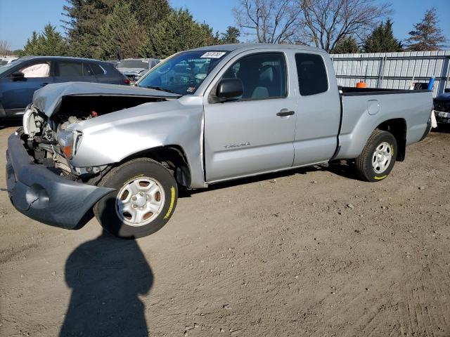 5TETX22N39Z595307 - 2009 TOYOTA TACOMA ACCESS CAB ვერცხლისფერი ფოტო 1