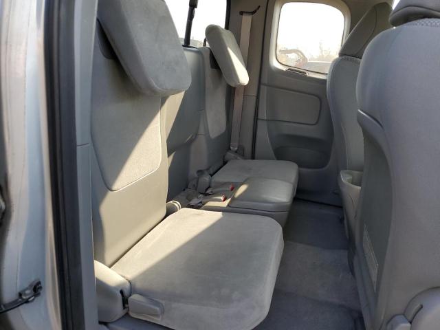 5TETX22N39Z595307 - 2009 TOYOTA TACOMA ACCESS CAB ვერცხლისფერი ფოტო 10