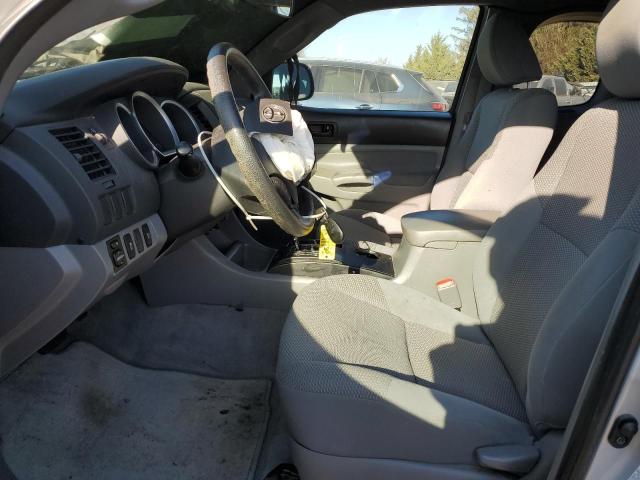 5TETX22N39Z595307 - 2009 TOYOTA TACOMA ACCESS CAB ვერცხლისფერი ფოტო 7