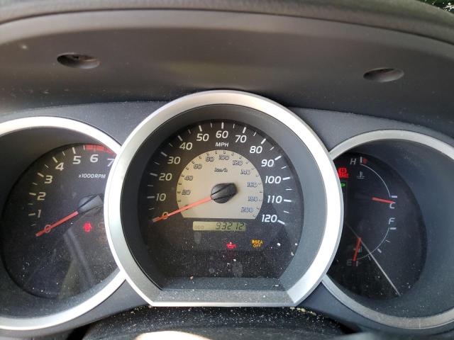 5TETX22N39Z595307 - 2009 TOYOTA TACOMA ACCESS CAB ვერცხლისფერი ფოტო 9