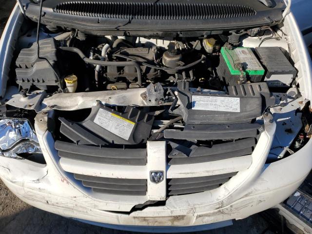 1D4GP45RX7B161479 - 2007 DODGE CARAVAN SXT WHITE photo 12