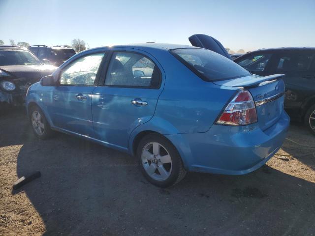 KL1TD56617B144687 - 2007 CHEVROLET AVEO BASE 蓝色 照片 2