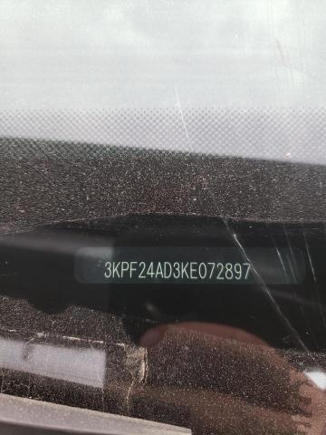 3KPF24AD3KE072897 - 2019 KIA FORTE FE BLACK photo 12