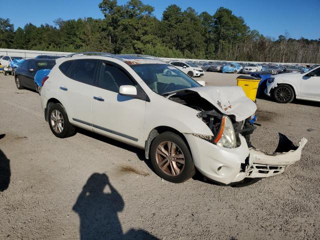 JN8AS5MT7CW277122 - 2012 NISSAN ROGUE S WHITE photo 4