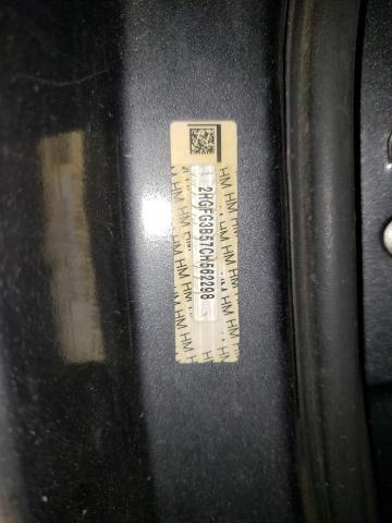 2HGFG3B57CH562298 - 2012 HONDA CIVIC LX GRAY photo 12