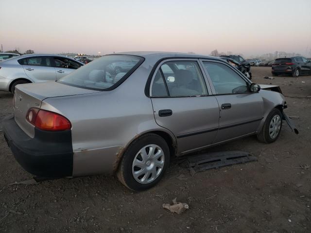 1NXBR12E81Z505786 - 2001 TOYOTA COROLLA CE SILVER photo 3