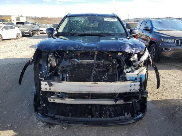 5TDHZRBH4MS071396 - 2021 TOYOTA HIGHLANDER XLE BLUE photo 5
