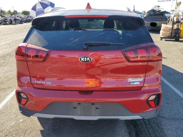 KNDCB3LC8L5446094 - 2020 KIA NIRO LX RED photo 6