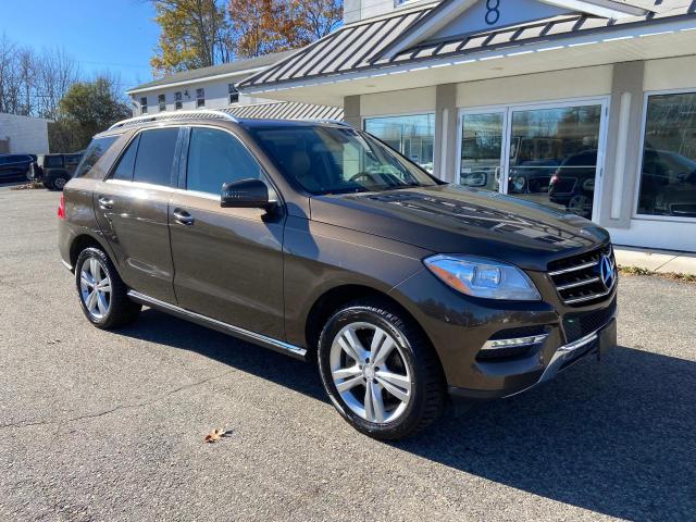 4JGDA5HB5EA381522 - 2014 MERCEDES-BENZ ML 350 4MATIC BROWN photo 1