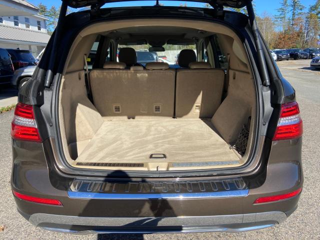 4JGDA5HB5EA381522 - 2014 MERCEDES-BENZ ML 350 4MATIC BROWN photo 11