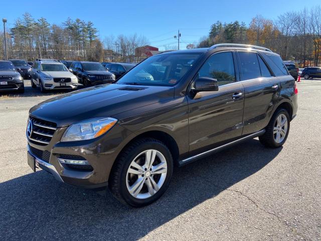 4JGDA5HB5EA381522 - 2014 MERCEDES-BENZ ML 350 4MATIC BROWN photo 2