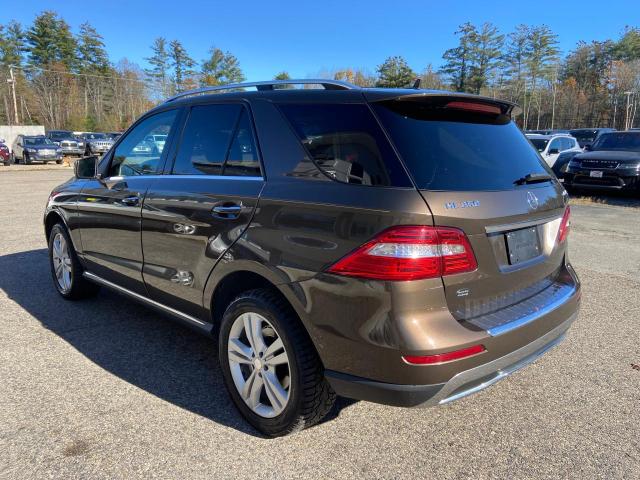 4JGDA5HB5EA381522 - 2014 MERCEDES-BENZ ML 350 4MATIC BROWN photo 3