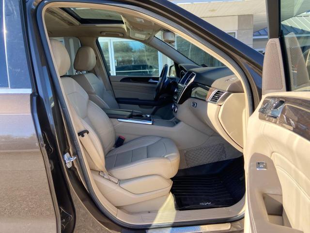 4JGDA5HB5EA381522 - 2014 MERCEDES-BENZ ML 350 4MATIC BROWN photo 5