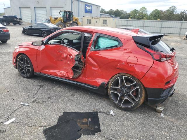 KMHT36AH8NU015255 - 2022 HYUNDAI VELOSTER N RED photo 2